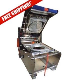 Semi Automatic Round Bowl Sealing Machine (95mm Dia)