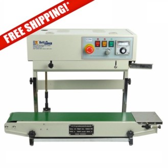 Heavy Duty Continuous Band Sealer (MS) with Emergency Stopper & Vertical Stand