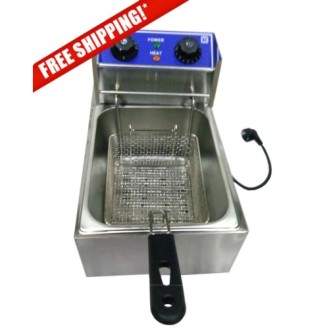 Electric Single Fryer 6 Liter