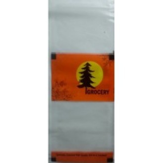 GROCERY PRINTED POUCH 100GM SIZE 4"X9"