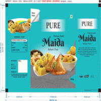  Maida Printed Pouch 500g (50 Kgs)