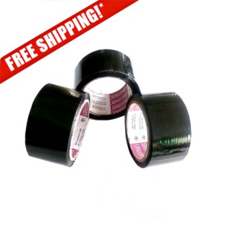 48mm Black Colored Tape (6 Pcs / Stick)