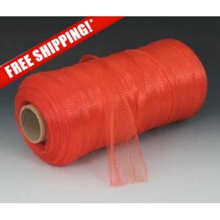 Packaging Red Net Bag Roll (400 MM X 1000 Mtr)