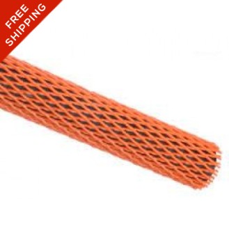 Orange Protective Sleeve 25 Meter Roll (Stretch Width: 30-40 MM)