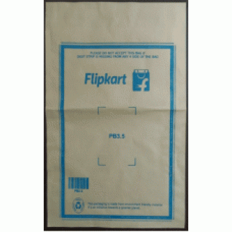 14 X 16 Flipkart Paper Courier Bags (100 Pcs)