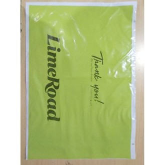 10 X 10 LIMEROAD POD PRINTED COURIER BAG 3700PCS