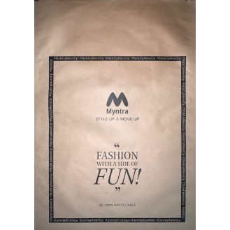 8 X 11 Myntra Paper Courier Bags (100 Pcs)