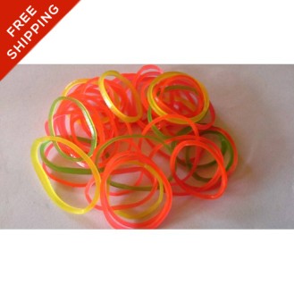 Fluorescent Rubber Band 1.5"