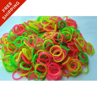 Fluorescent Rubber Band 1/2"