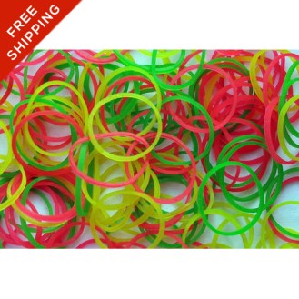 Fluorescent Rubber Band 3/4"