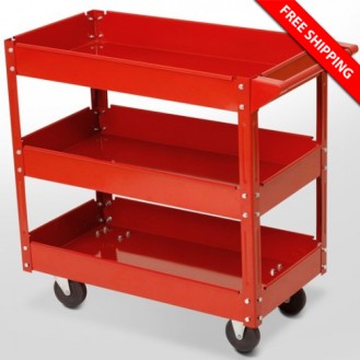 Three Layers Tools Trolley