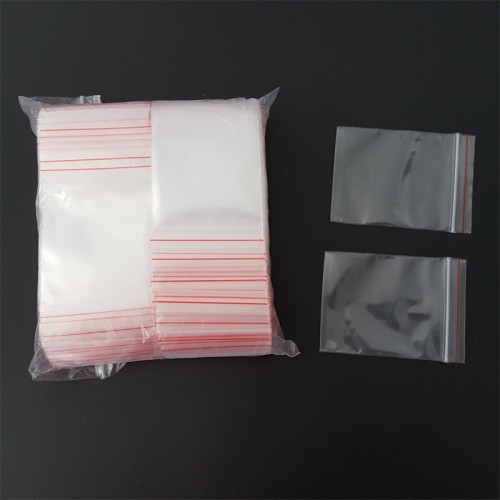 LDPE Zip Lock Bags 1000 Pcs (2.5 x 3 Inch)